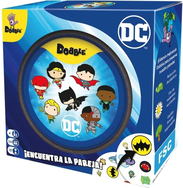Juego de mesa dobble DC universe