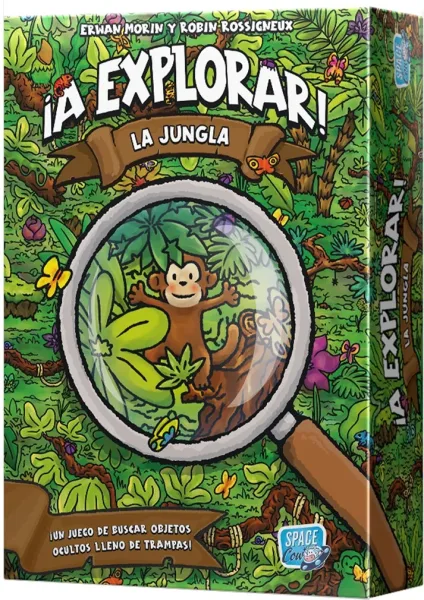 Juego de mesa ¡a explorar! la jungla edad recomendada 6 años