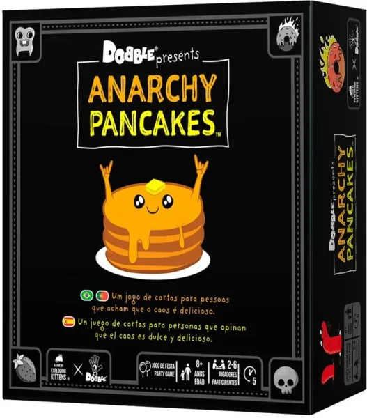 Juego de mesa dobble anarchy pancakes