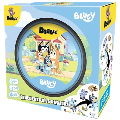 Juego de mesa dobble bluey