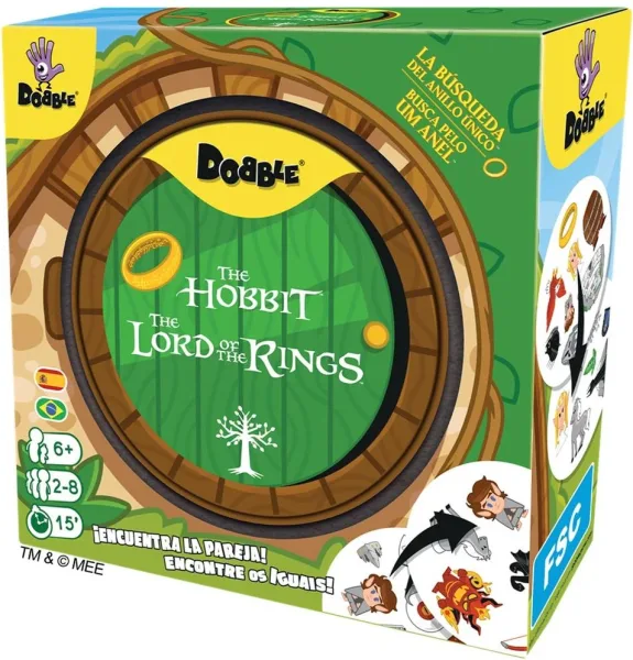 Juego de mesa dobble the lord of the rings