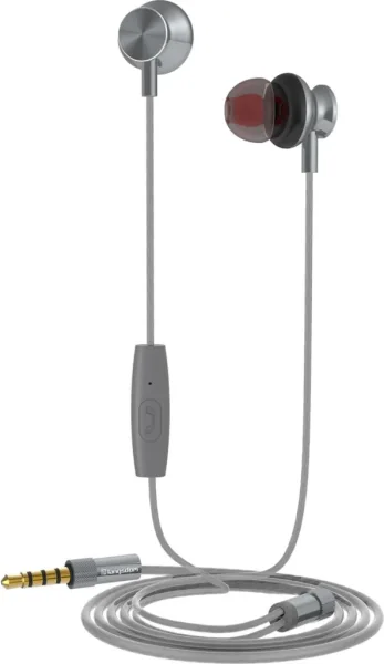 Auriculares muvit m1i3.5mm gris