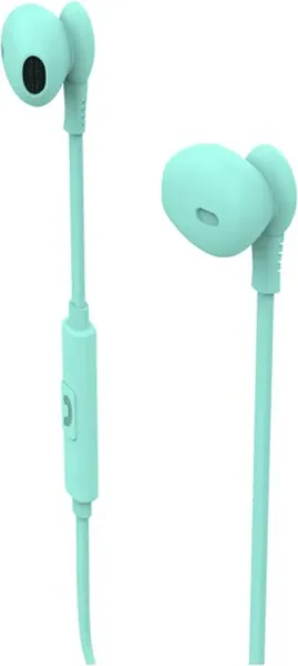 Auriculares muvit mc1 3.5 mm turquesa