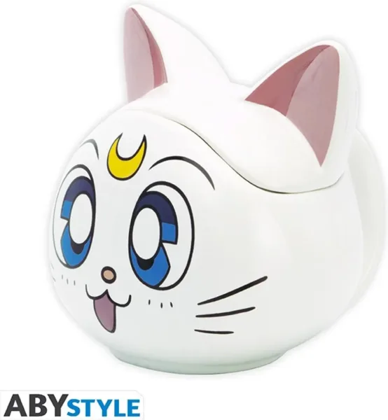 Taza 3d abystyle sailor moon artemis