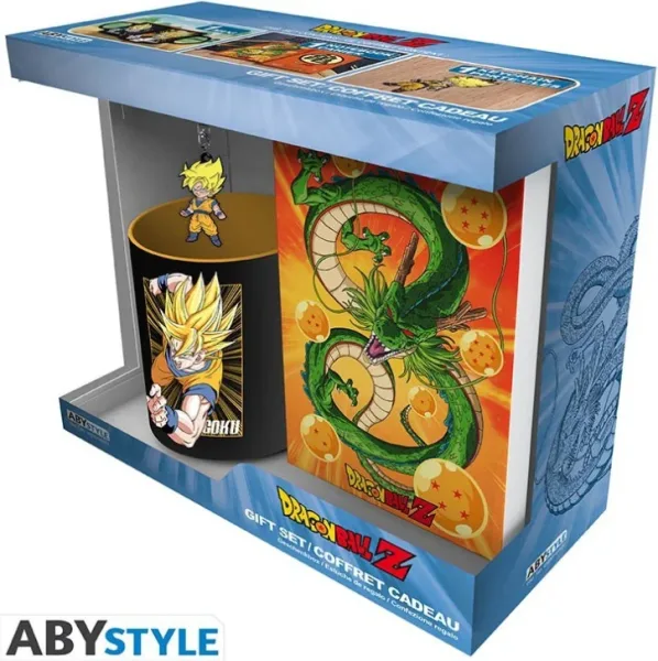 Set abysse dragon ball taza + llavero + libreta