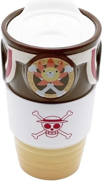 Vaso de ceramica abystyle one piece thousand sunny