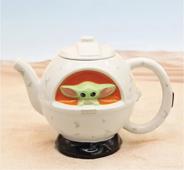 Tetera abystyle the mandalorian grogu spaceship 1200 ml