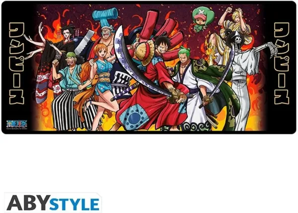Alfombrilla abystyle one piece batalla en wano