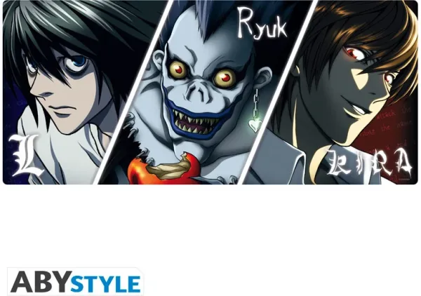 Alfombrilla abystyle xxl death note tríada