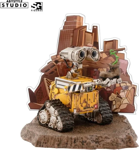 Figura abystyle disney wall - e 10cm