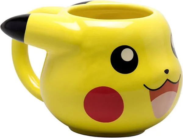 Taza 3d pokemon pikachu