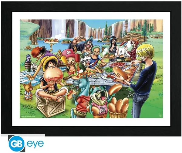 Impresion ilustracion gb eye one piece hot dog party