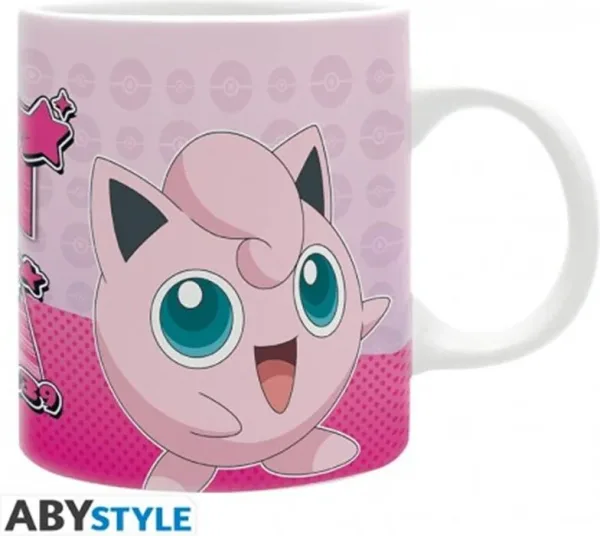 Taza abystyle pokemon jigglypuff comic strip 320 ml