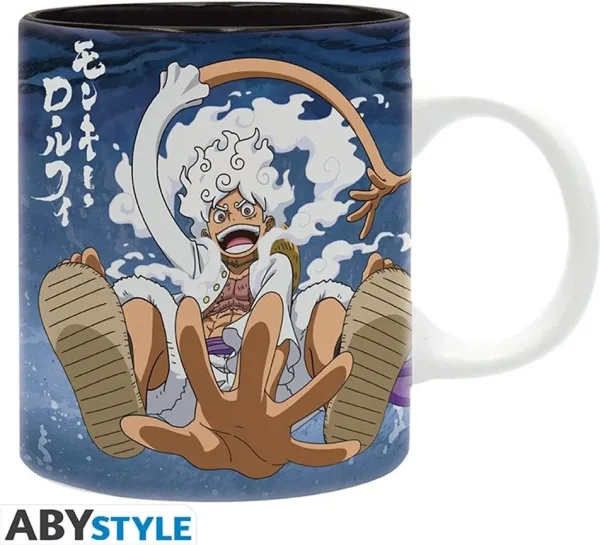 Taza abystyle one piece luffy nika