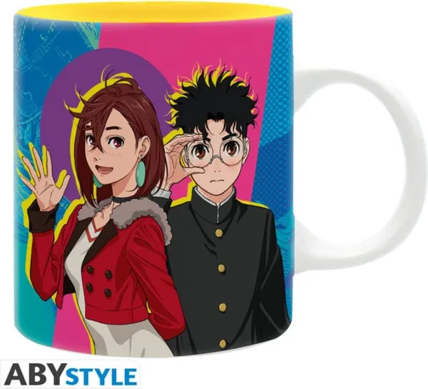 Taza abystyle dandadan momo y okarun 320ml