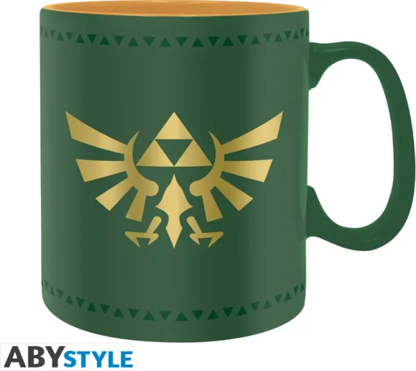 Taza abystyle the legend of zelda hyrule insignia