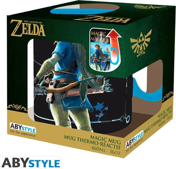 Taza térmica the legend of zelda breath the wild