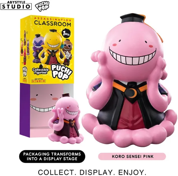 Figura puchipop abystyle assassination classroom 1 unidad aleatoria