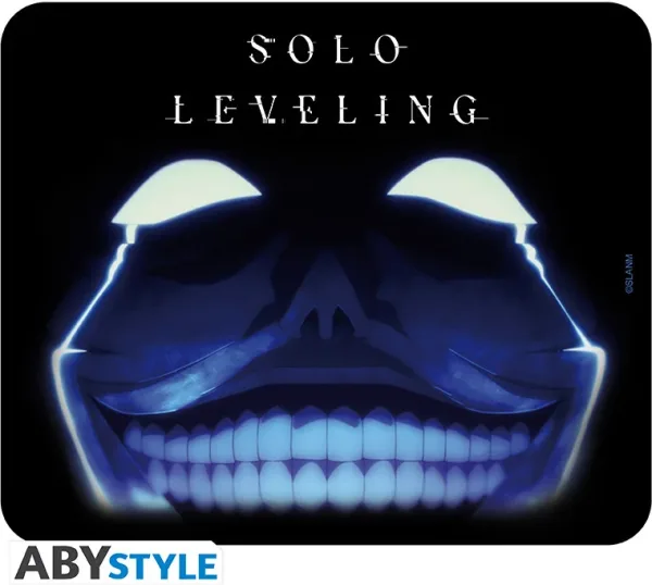 Alfombrilla de ratón flexible abystyle solo leveling estatua de dios