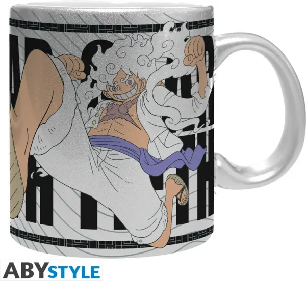 Taza abystyle one piece luffy gear 5 320 ml