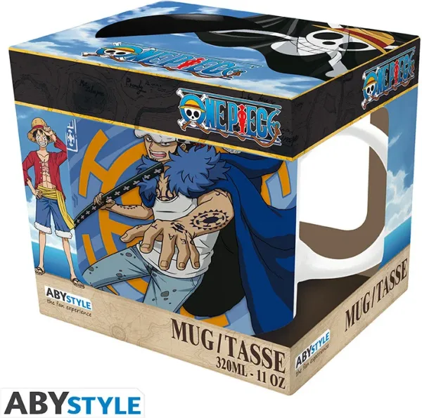 Taza abystyle one piece trafalgar law 320 ml