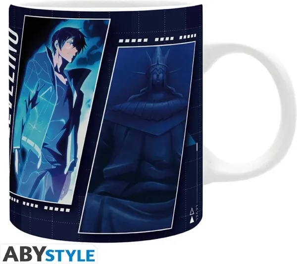 Taza abystyle solo leveling prueba de jinwoo 320 ml