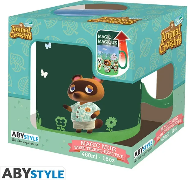Taza termosensible abystyle animal crossing460 ml