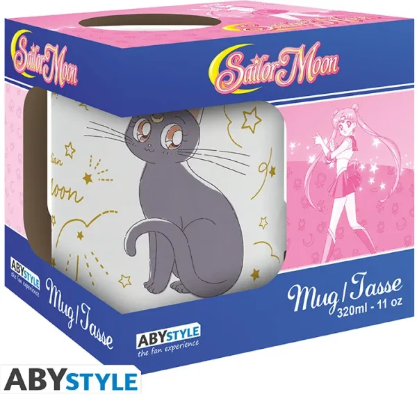 Taza abystyle sailor moon luna -  luna & artemis cats