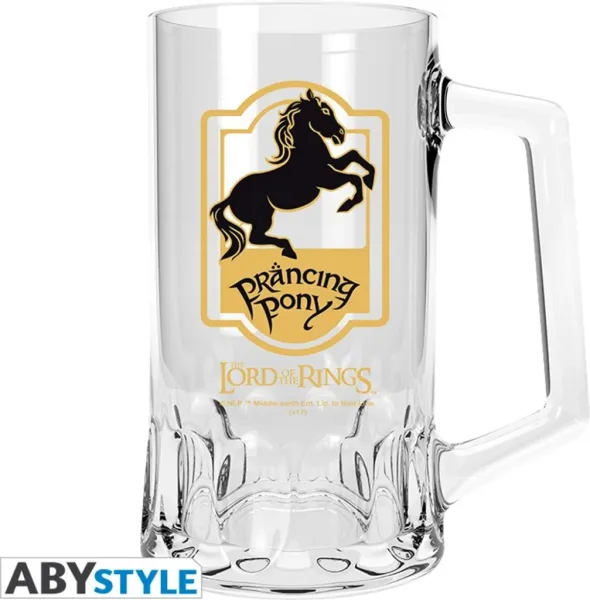 Jarra cristal abystyle señor de los anillos -  pony pisador