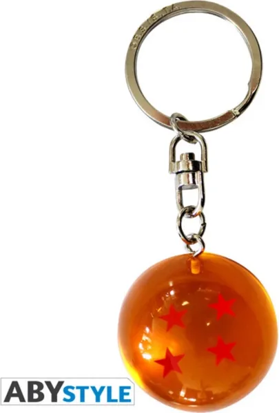 Llavero 3d abysse dragon ball bola de dragon de 4 estrellas