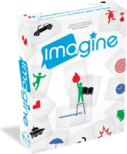 Juego de mesa asmodee imagine pegi 12