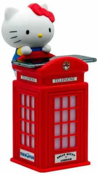 Cargador inalambrico hello kitty londres cabina telefonica