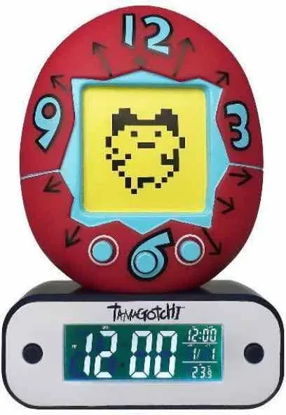 Lampara reloj despertador teknofun madcow entertainment tamagotchi