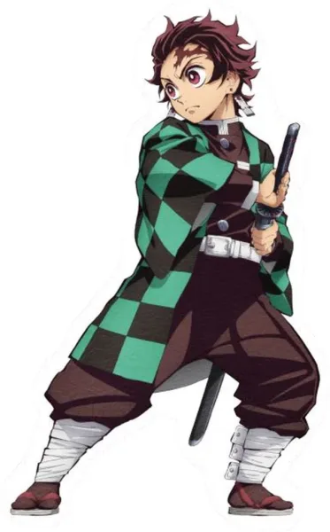 Lampara neon demon slayer kimetsu no yaiba tanjiro 40 cm