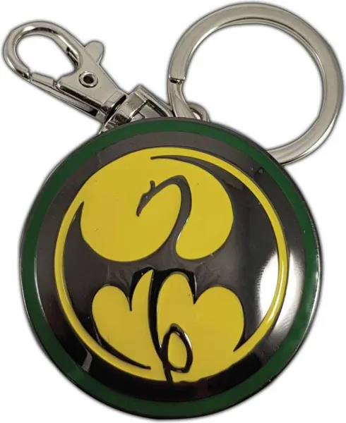 Llavero metalico semic studios marvel logo iron fist