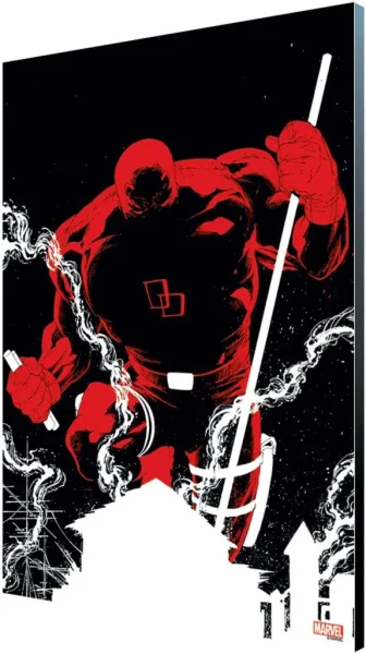 Daredevil: father #1 panel de madera 35x50 cm marvel mythic cover art 27