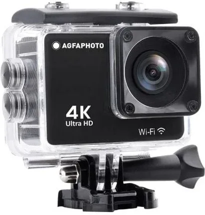 Cámara Digital Deportiva AgfaPhoto Realimove AC9000/ 16MP/ Negra