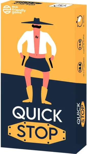 Juego de mesa quick stop edad recomendada 10 años