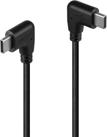 Lindy 32009 cable USB USB 2.0 1 m USB C Negro
