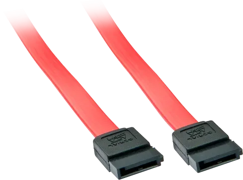 Lindy 33323 cable de SATA 0,2 m SATA 7-pin Rojo