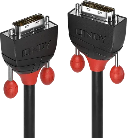Lindy 36253 cable DVI 3 m DVI-D Negro