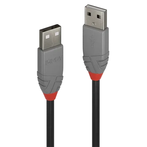 Lindy 36693 cable USB USB 2.0 2 m USB A Negro, Verde, Rojo