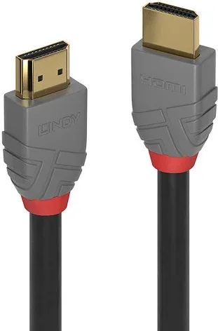Lindy 36966 cable HDMI 7,5 m HDMI tipo A (Estándar) Negro, Gris