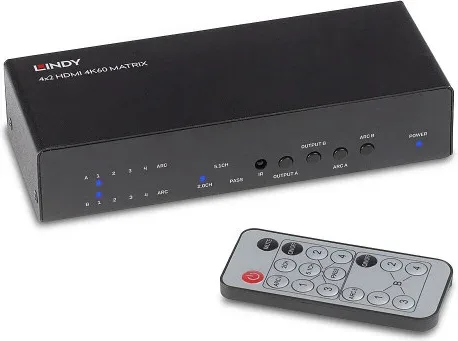 Lindy 38084 matriz de conmutación Matriz de conmutación AV