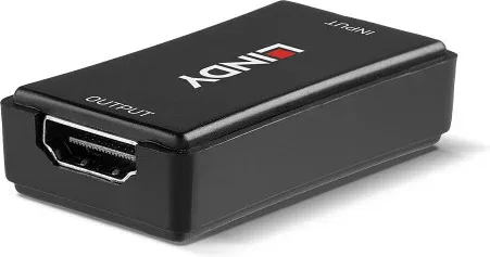 Lindy 38211 extensor audio/video Negro