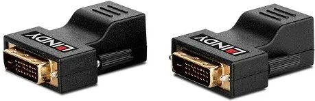 Lindy 38300 extensor audio/video Negro
