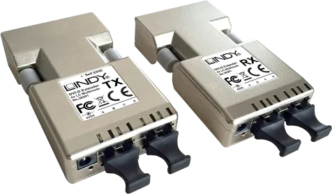 Lindy 38301 extensor audio/video Transmisor y receptor de señales AV Metálico