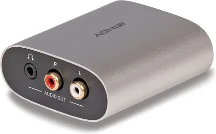 Lindy 38363 convertidor de audio Plata