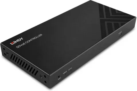 Lindy 38364 extensor audio/video Repetidor de señales AV Negro