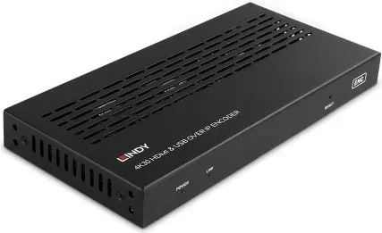 Lindy 38396 extensor audio/video Transmisor de señales AV Negro